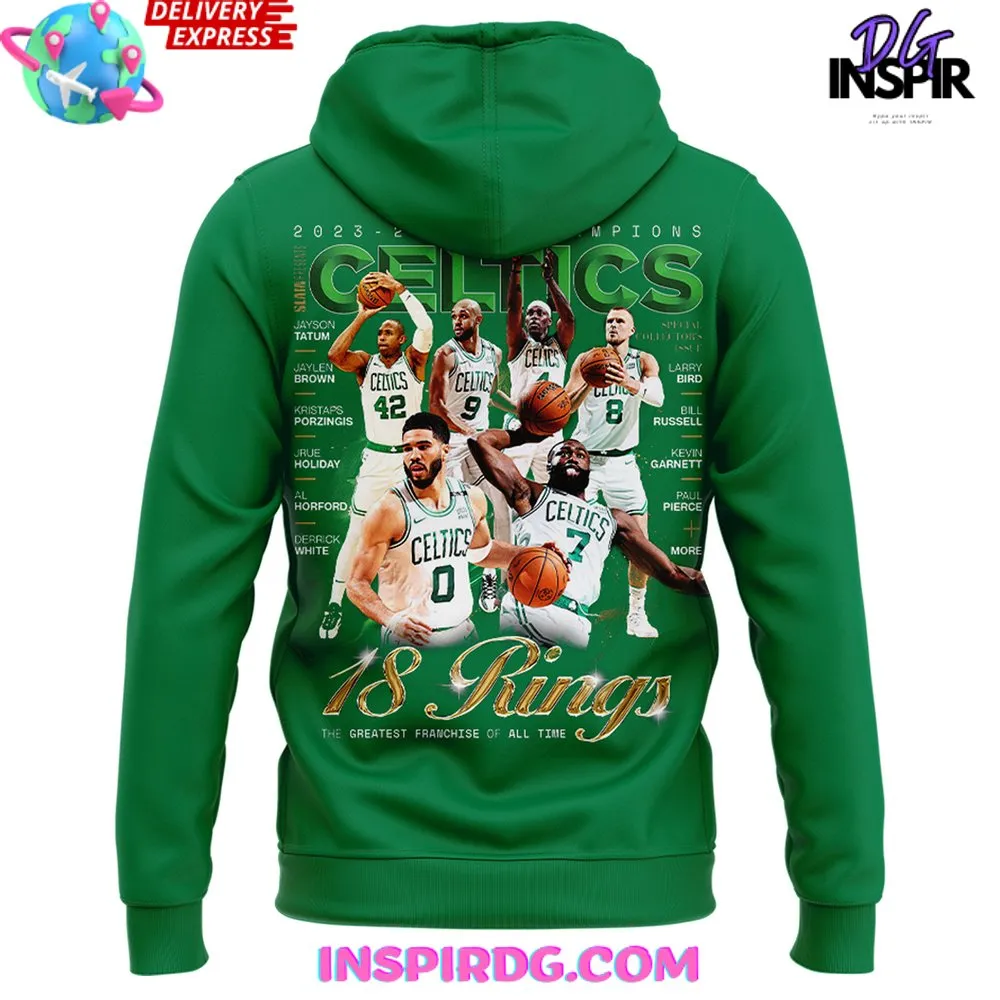 -Special Fourth of July Boston Celtics Hoodie