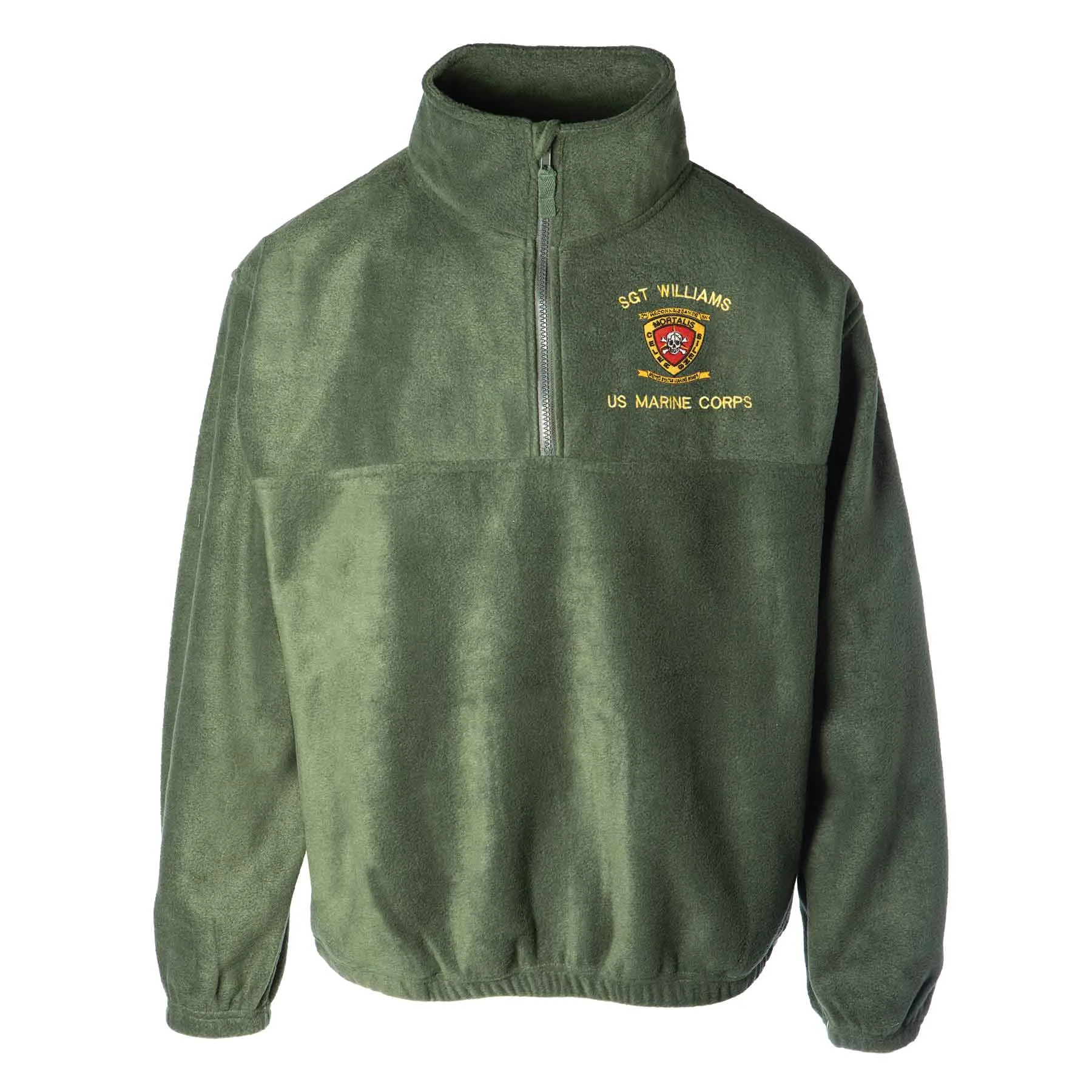 3rd Recon Battalion Embroidered Fleece 1/4 Zip