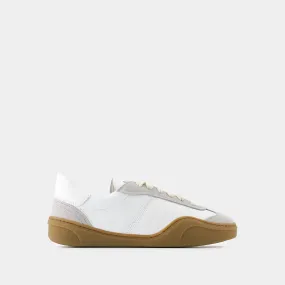 Acne Studios  Bars Sneakers - Acne Studios - Leather - White/Brown