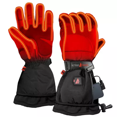 ActionHeat Men's 5V Battery Heated Snow Gloves