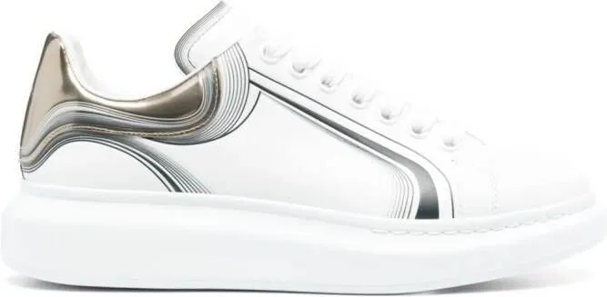 Alexander McQueen Oversized low-top sneakers White