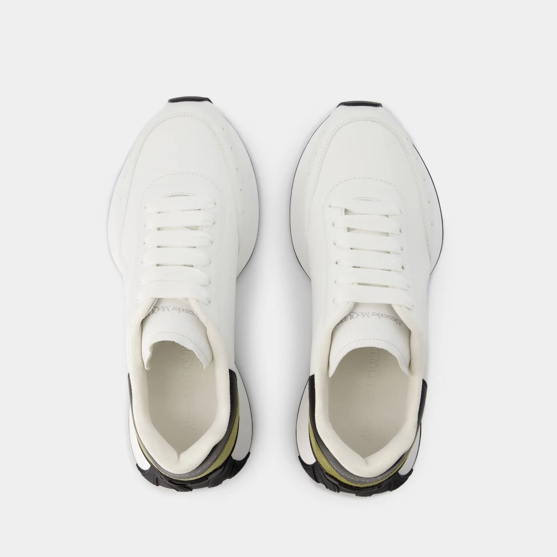 Alexander McQueen  Sprint Runner Sneakers - Alexander McQueen - Calfskin - White