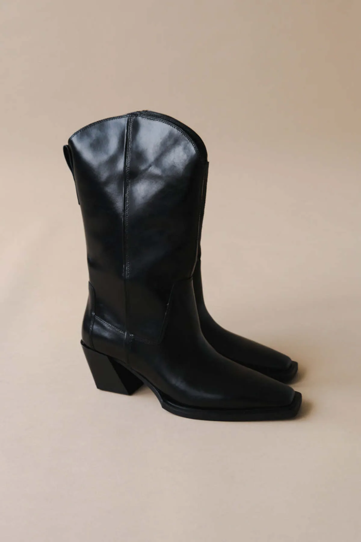 ALINA MID BOOT - Black