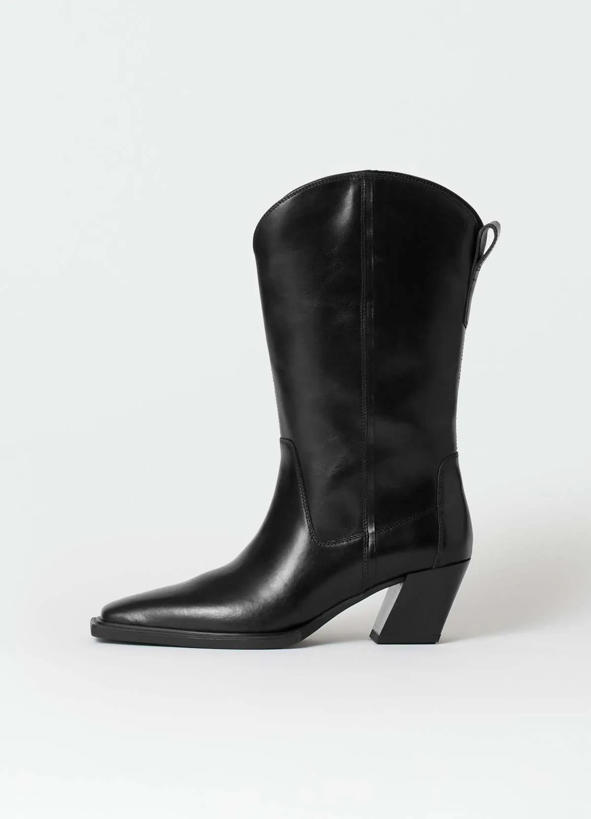 ALINA MID BOOT - Black