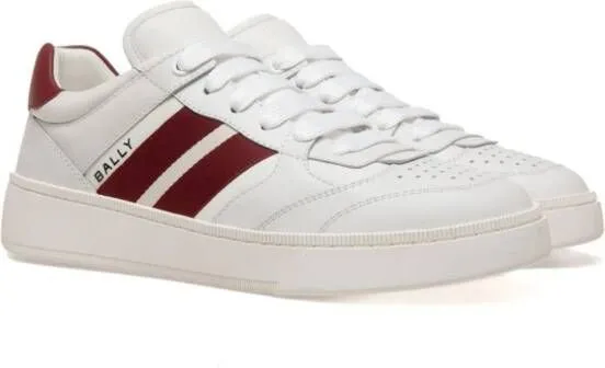 Bally Raise leather sneakers White