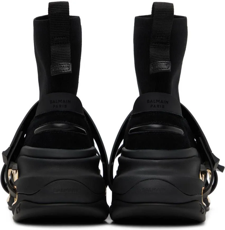 Balmain Black B-Bold Sneakers