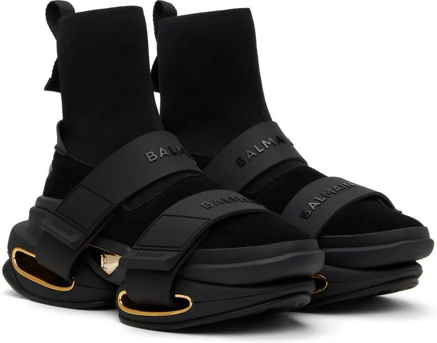 Balmain Black B-Bold Sneakers