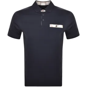 Barbour Hirstly Short Sleeve Polo Navy