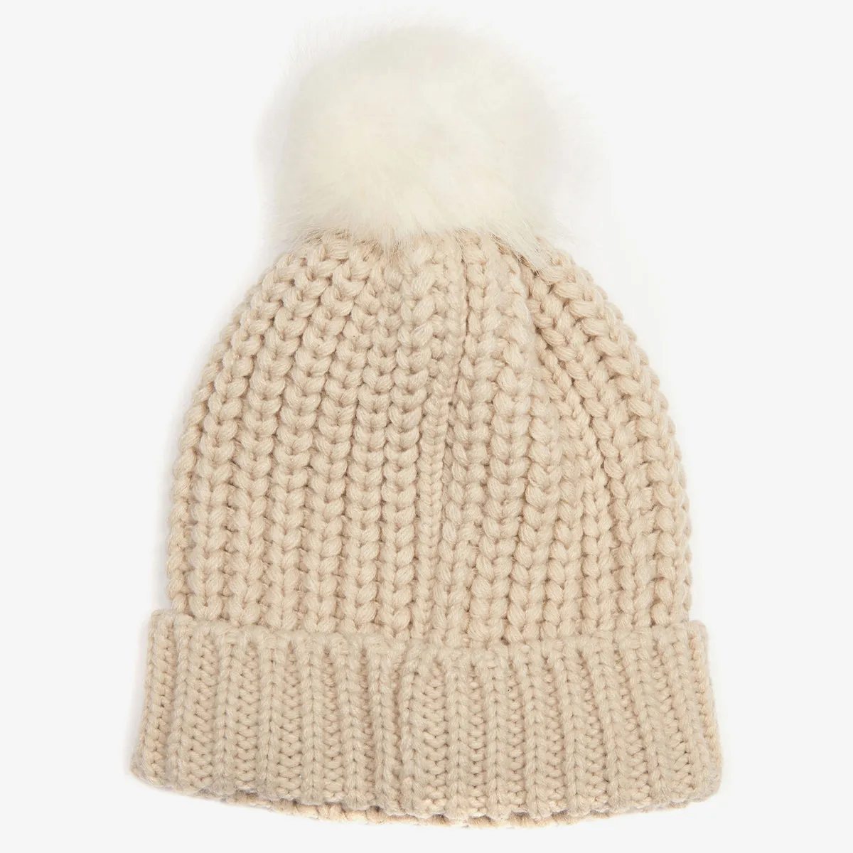 Barbour Saltburn Beanie | Pearl