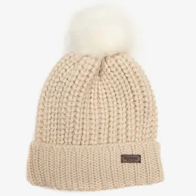 Barbour Saltburn Beanie | Pearl