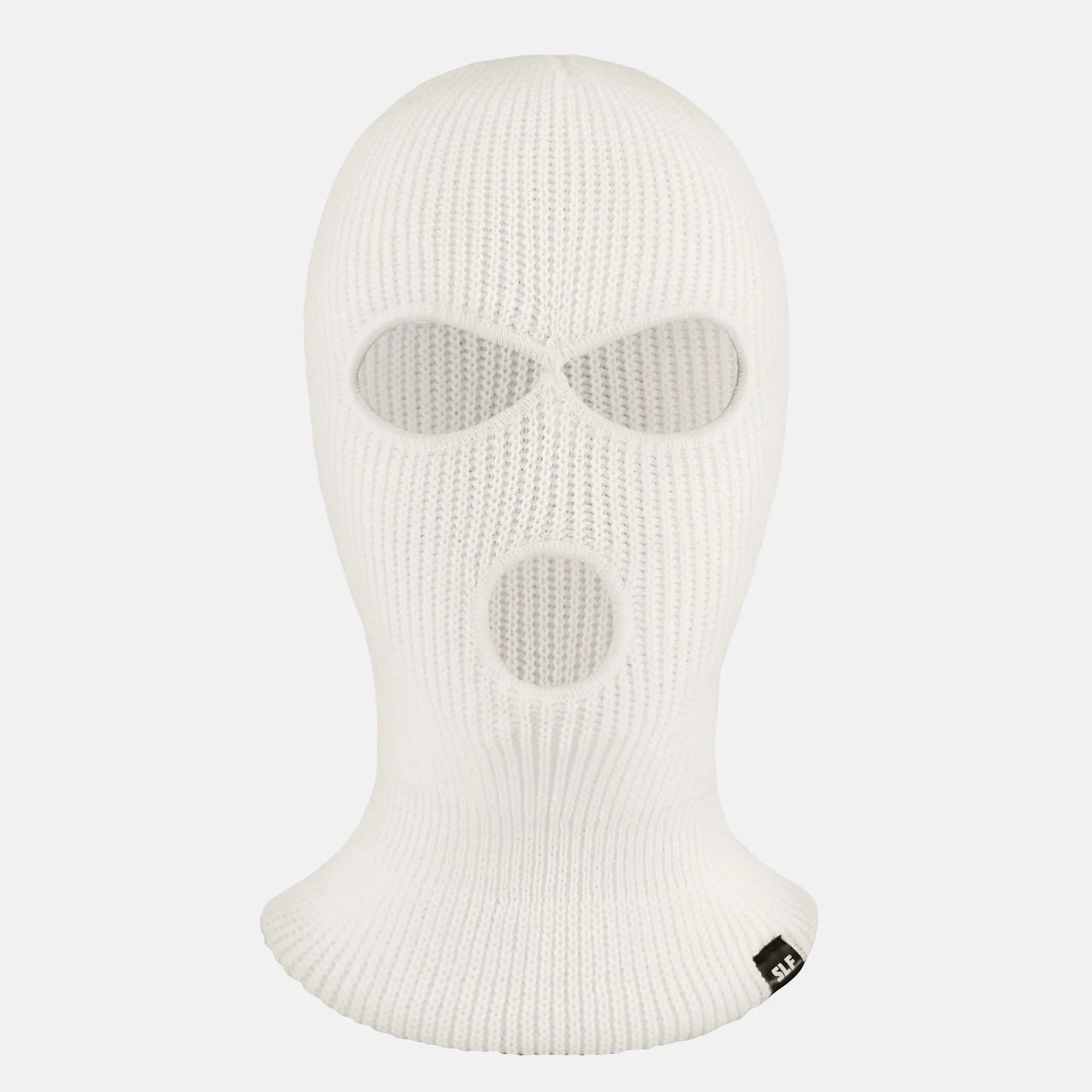 Basic White Ski Mask