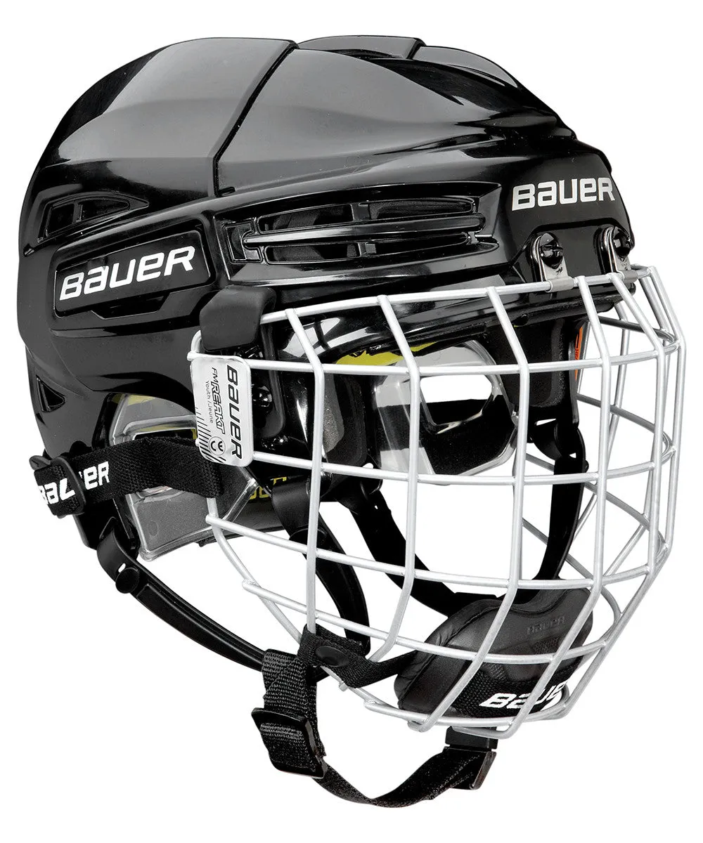 BAUER RE-AKT 100 YOUTH COMBO HOCKEY HELMET