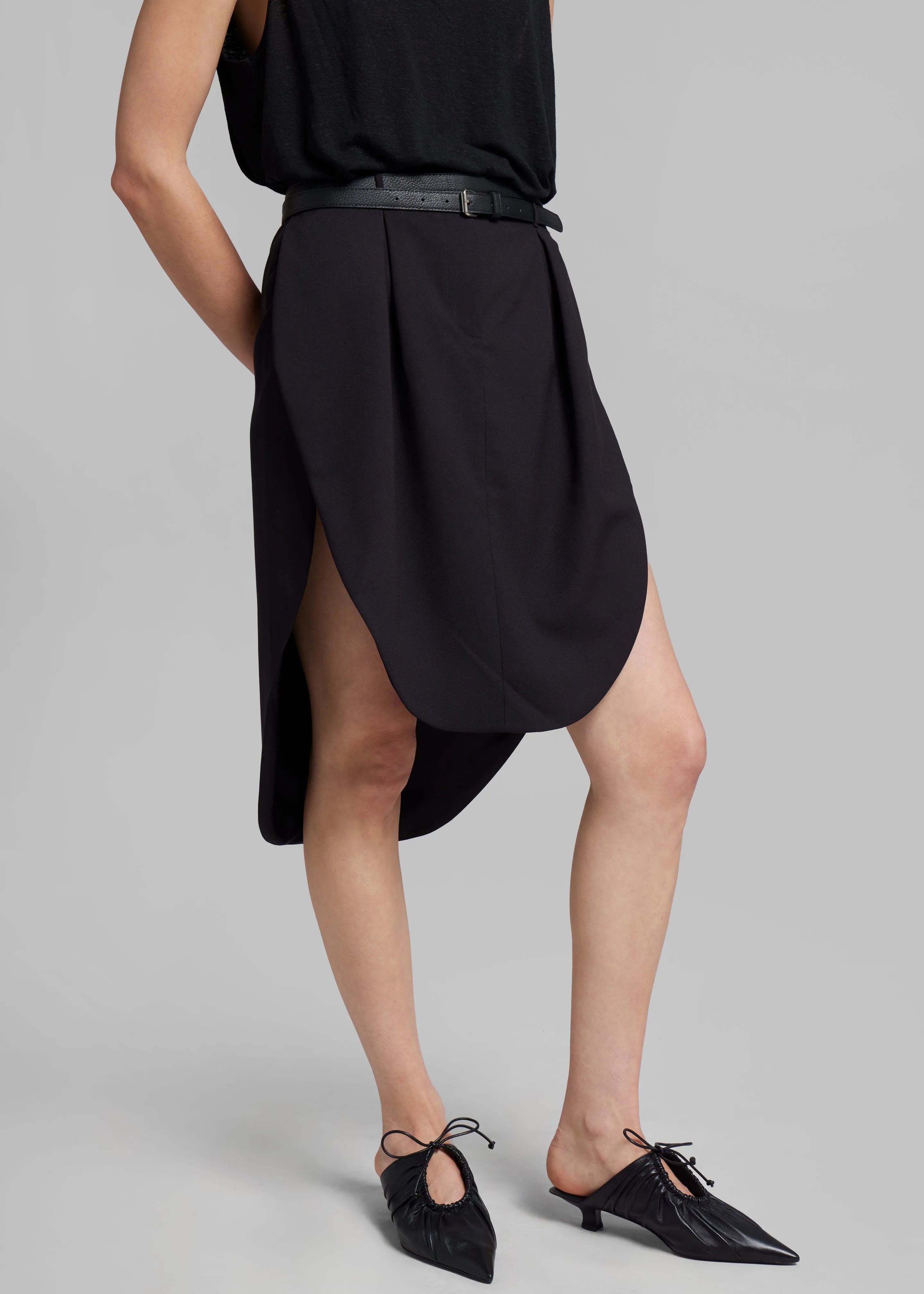 Bevza Tulip Skirt - Black