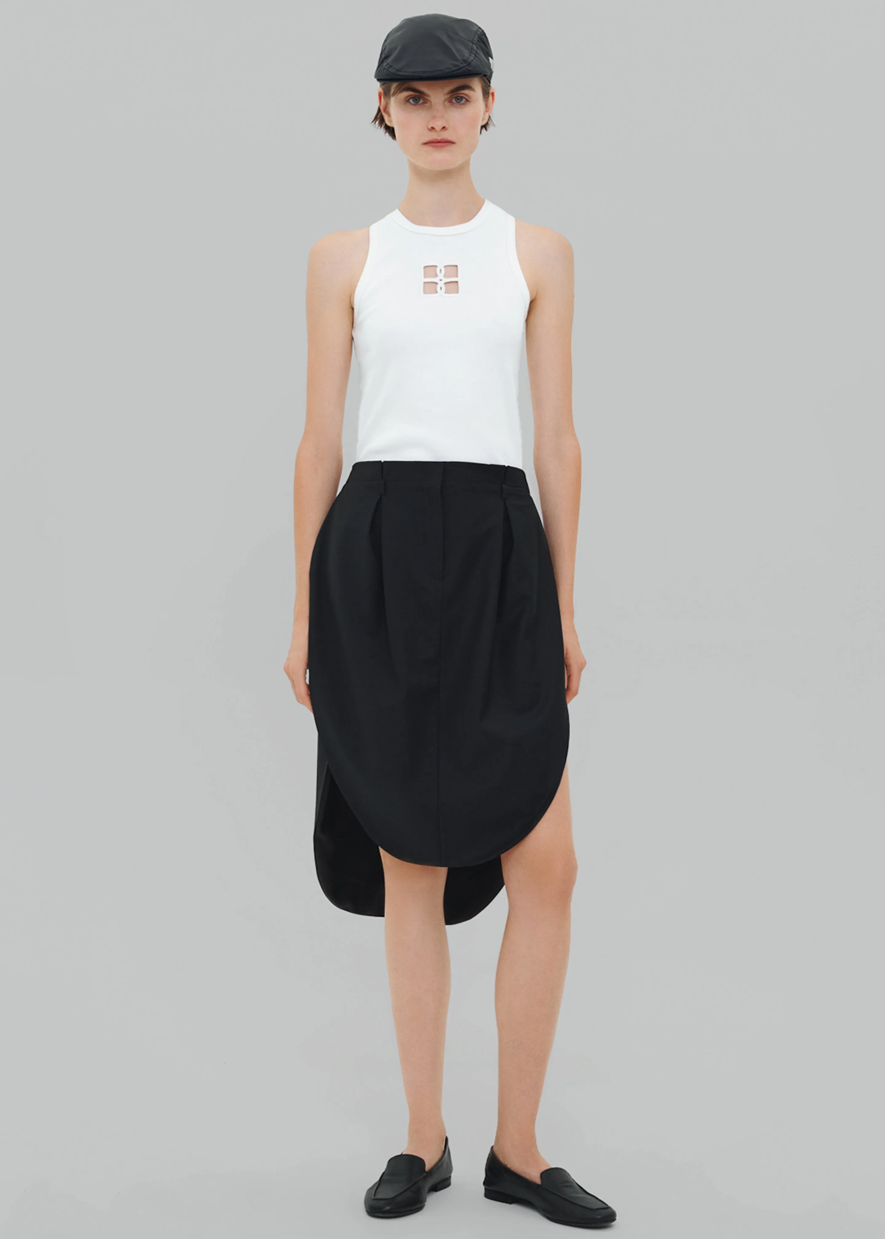 Bevza Tulip Skirt - Black