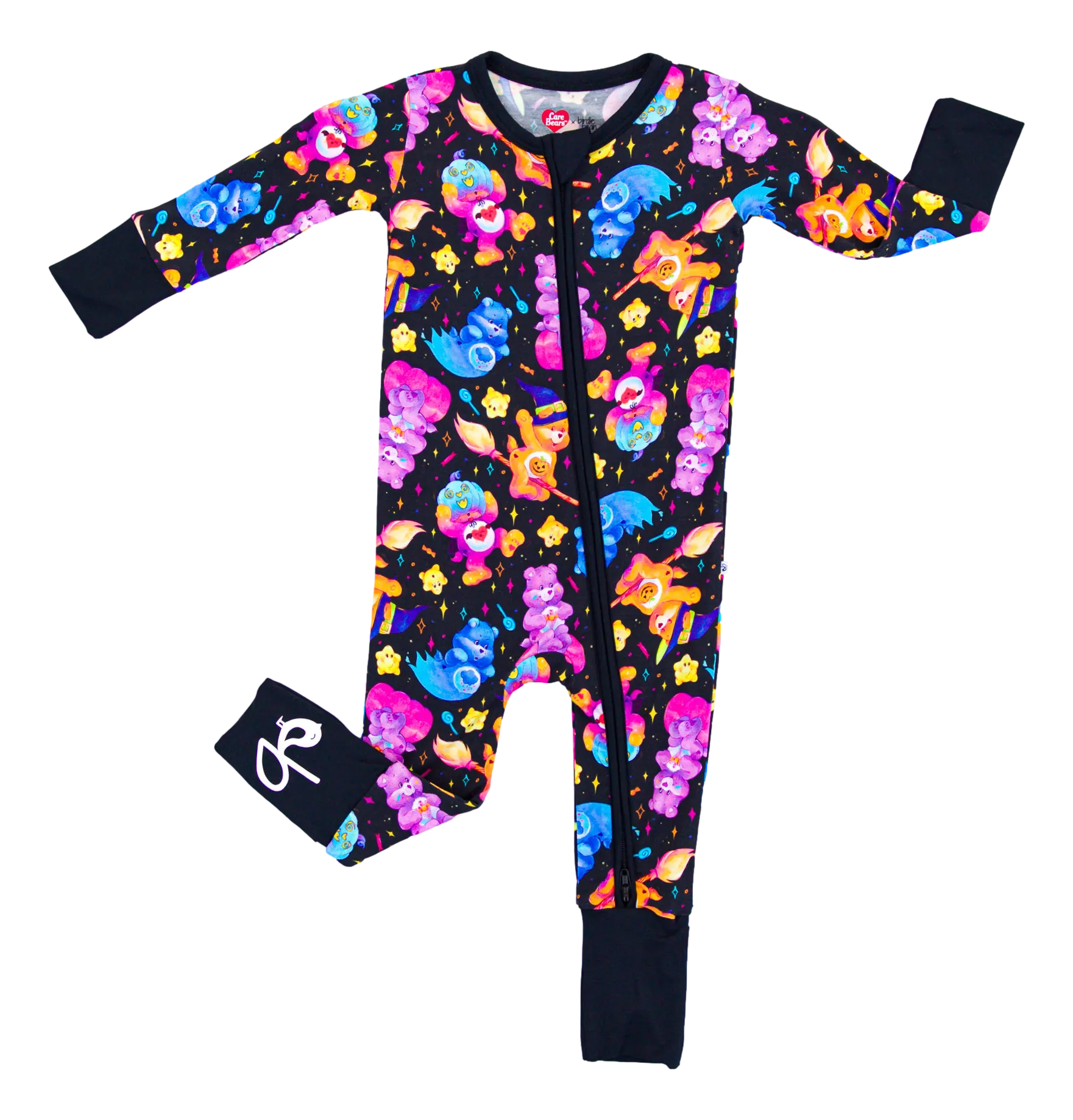 Birdie Bean Care Bears Spooky Cute Bamboo Viscose Convertible Romper