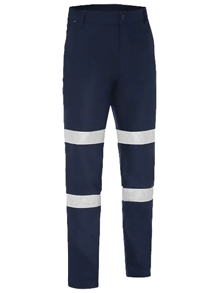 Bisley Workwear BP8580T Apex 240 - Taped FR PPE2 - Ripstop Pant - Navy - 72R