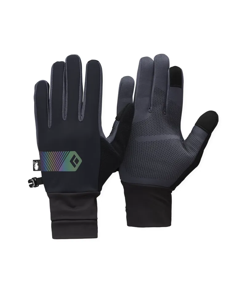 Black Diamond Hybrid Light Gloves Black Carbon