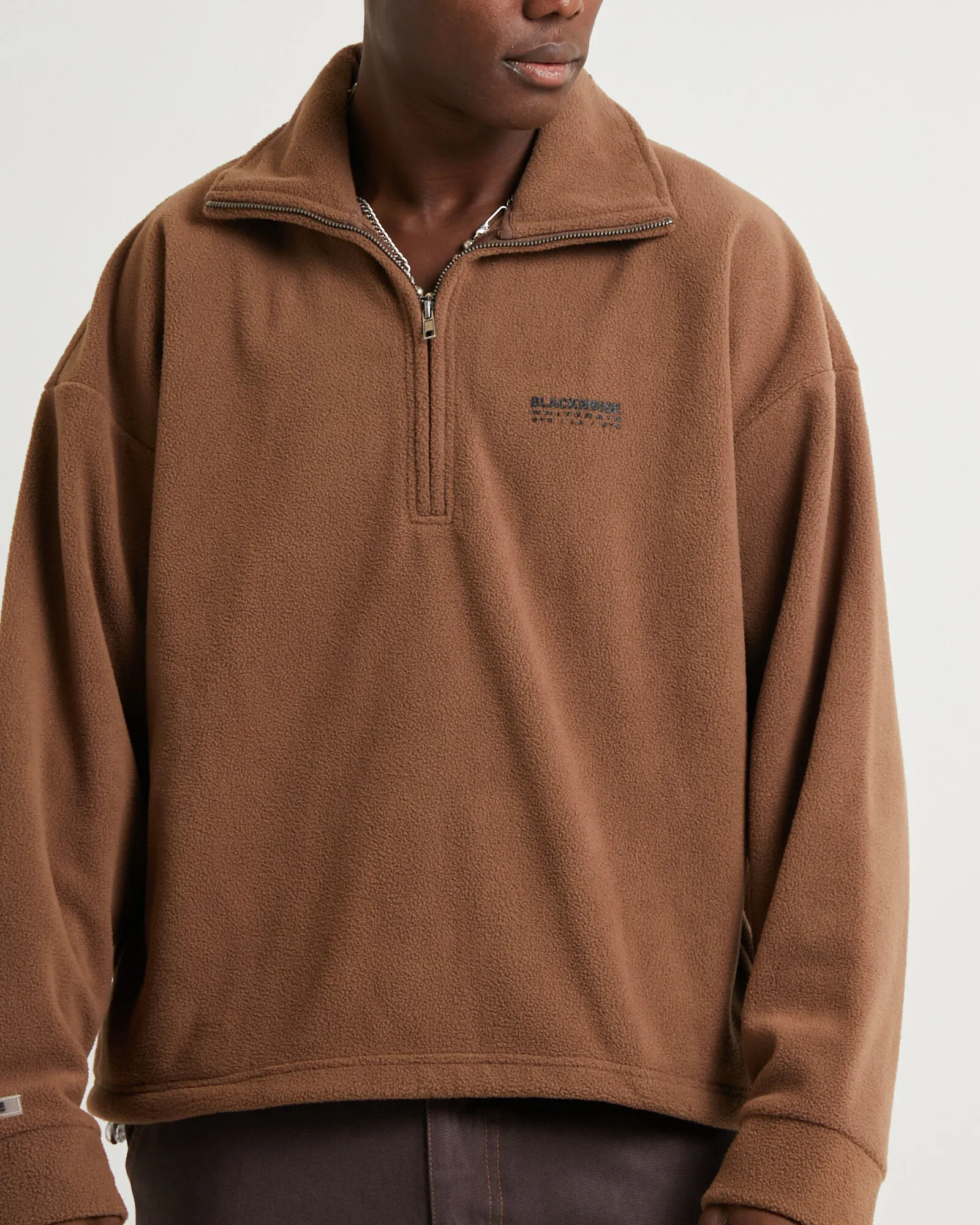 blacknoise/whiterain Seeka Polar Fleece Quarter Zip