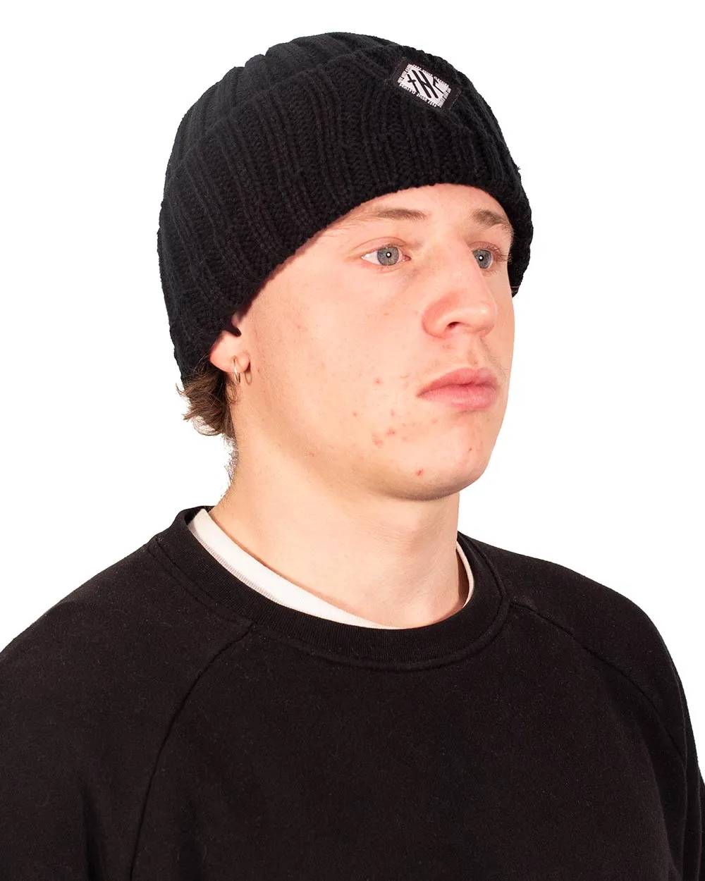 Bold Logo Knit Beanie