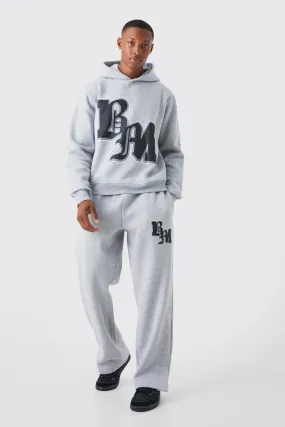 Boxy Bm Print Tracksuit