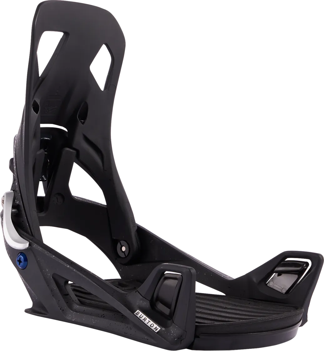 Burton Men's Step On X Re:Flex Snowboard Bindings Black | Buy Burton Men's Step On X Re:Flex Snowboard Bindings Black 