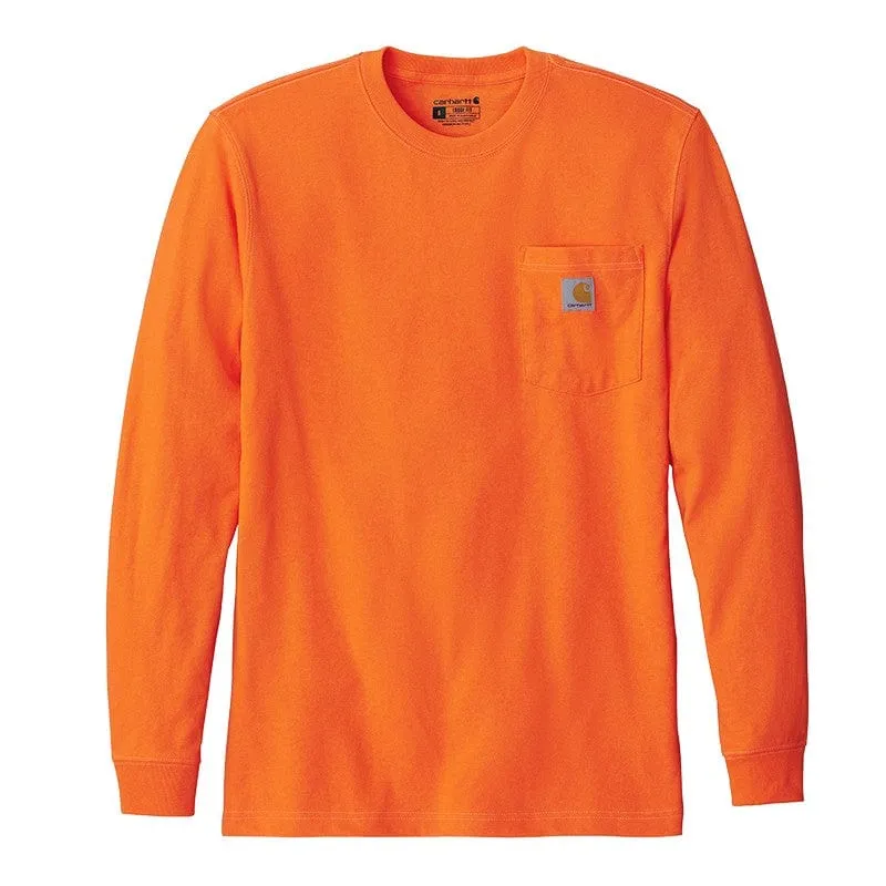 Carhartt - Men's Workwear Loose Fit Pocket Long Sleeve T-Shirt