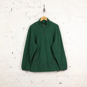 Champion 1/4 Zip Fleece - Green - L