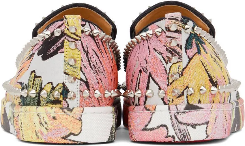 Christian Louboutin Multicolor Pik Boat Sneakers