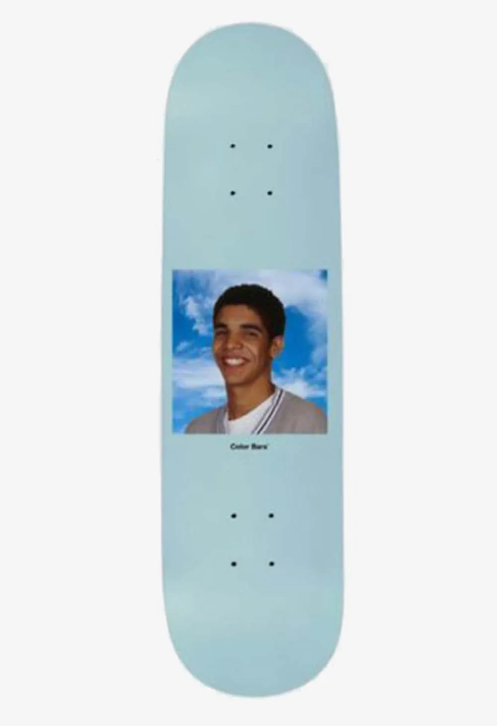 COLOR BARS DEGRASSI YEARBOOK SKATEBOARD DECK