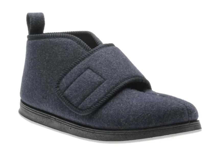 Comfortl Navy Wool Slipper