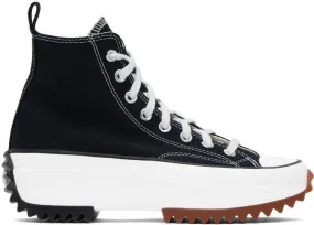 Converse Black Run Star Hike High Top Sneakers