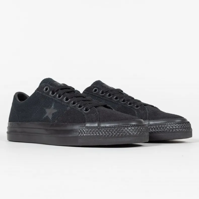 Converse Cons x Sean Greene One Star Pro Ox (Black/Black/Sap Green)