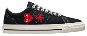 Converse One Star Ox Comme des Garcons PLAY Black