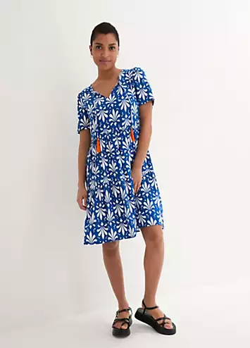 Crepe Tunic Dress by bonprix | Look Again