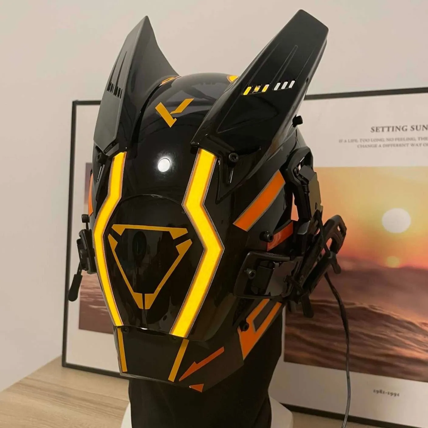 Cyberpunk Legendary Helmet