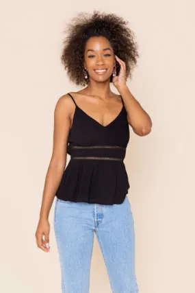 Cyn Ladder Trim Tank Top