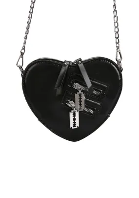 Decorative Blade Heart Sling Bag