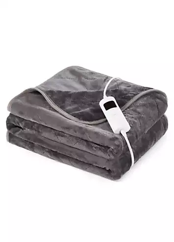 Downland Huggleland Super Soft Fleece Electric Blanket | Kaleidoscope