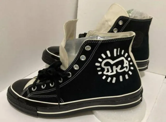 DS & Factory Customized! Converse By You "Keith Haring" ...