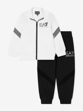 EA7 Emporio Armani Boys Logo Print Tracksuit