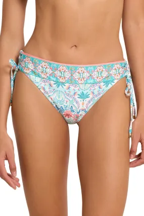 Embroidered Hipster Bikini Bottom