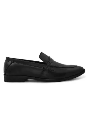 Fentacia Men Black Genuine Leather Formal Shoes