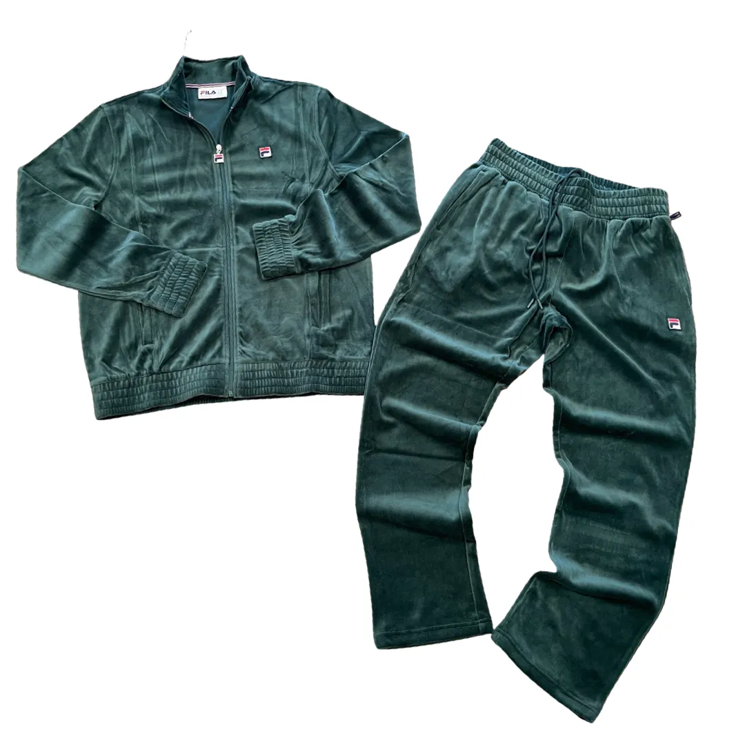 Fila O-FIT VELOUR TRACKSUIT Men’s -SYCA GREEN