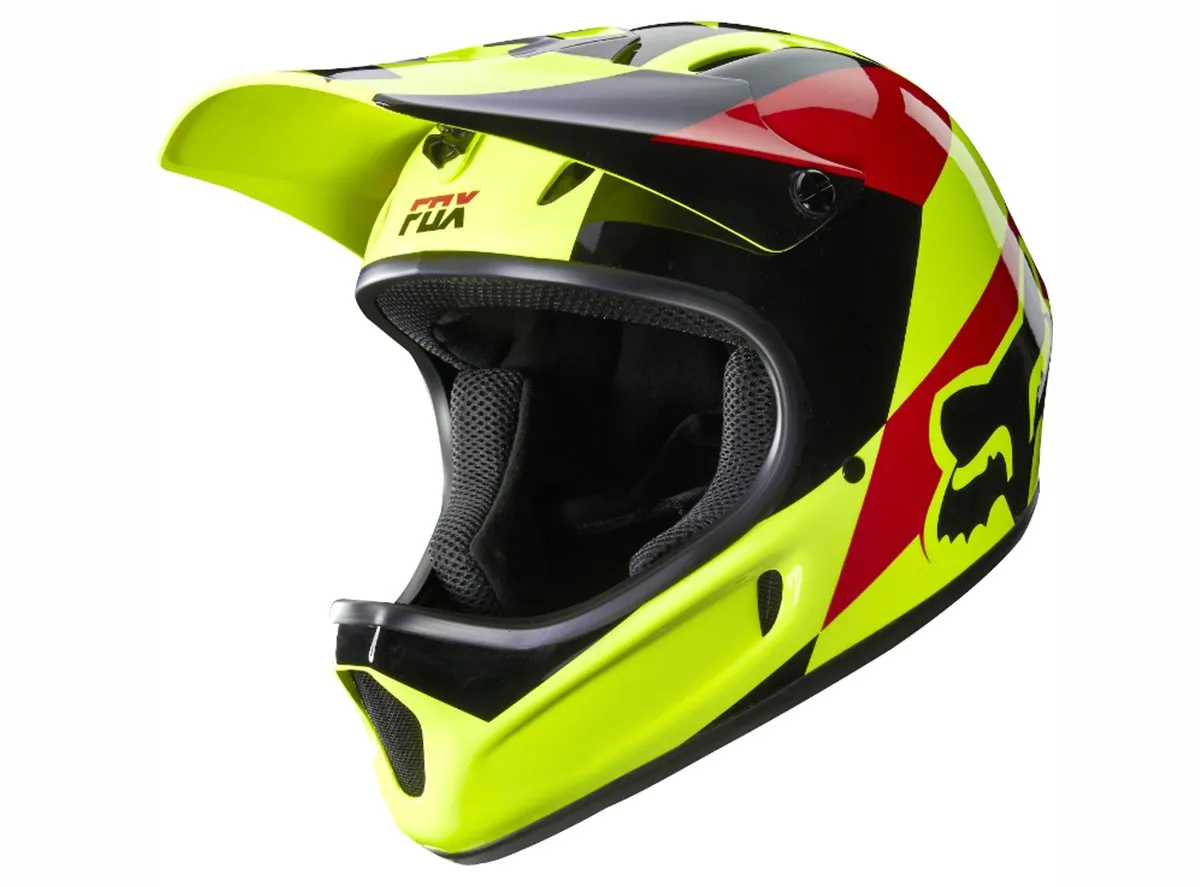 Fox Racing Rampage Mako Full Face Helmet - Yellow