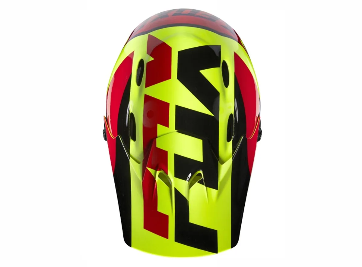 Fox Racing Rampage Mako Full Face Helmet - Yellow