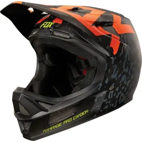 Fox Racing Rampage Pro Carbon MIPS Full Face Helmet - Cauz Orange