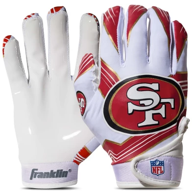 Franklin NFL San Francisco 49ers Youth Football Receiver Gloves