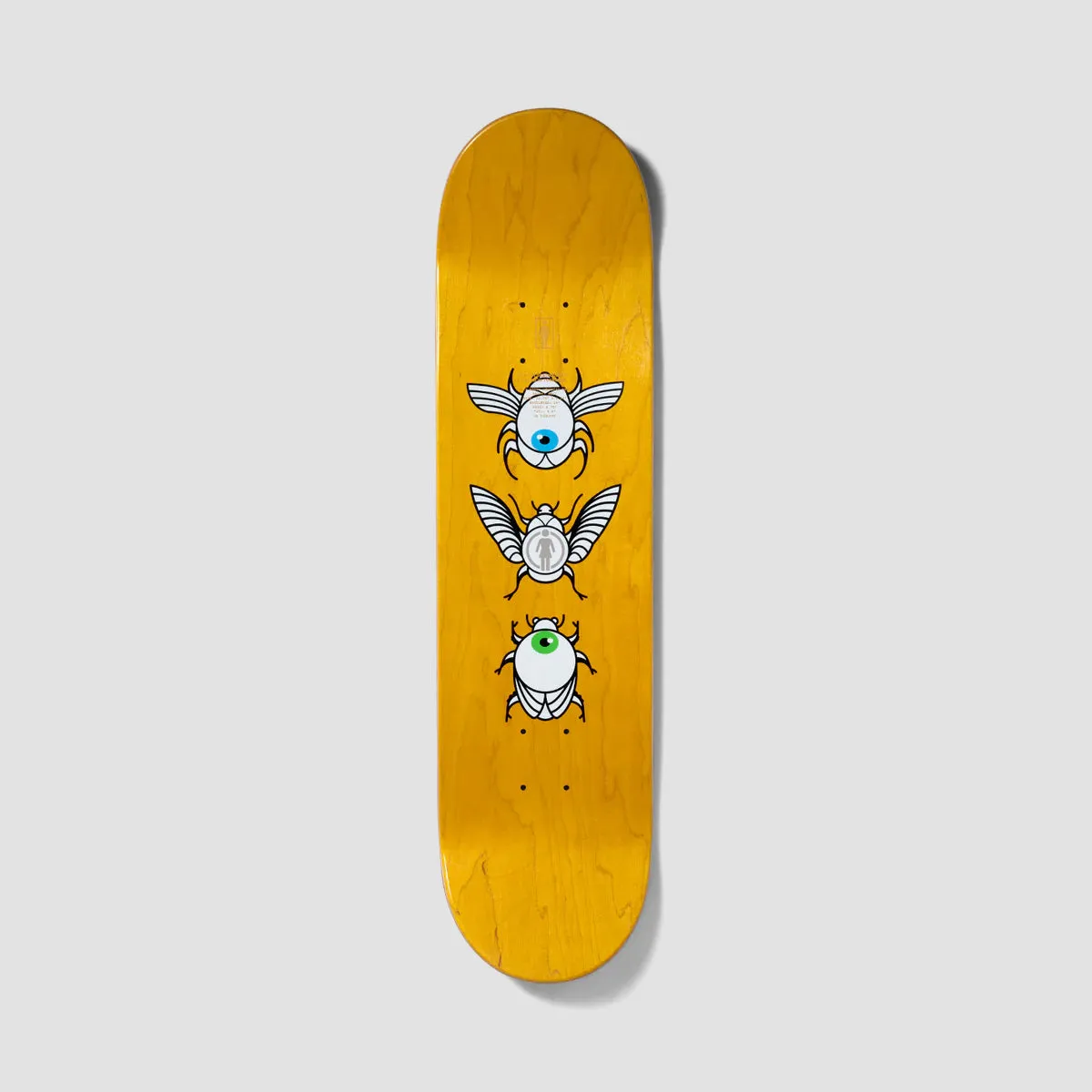 Girl Beetle Bum Niels Bennett Skateboard Deck - 8.25