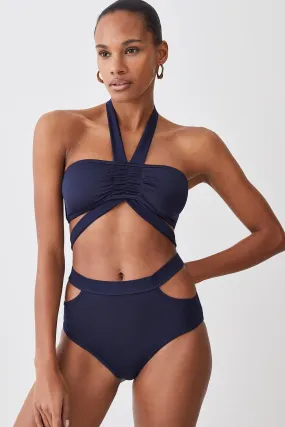 Halter Neck Bikini Top | Karen Millen