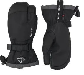 Hestra Kids Gauntlet CZone 3-Finger Gloves - Black | George Fisher